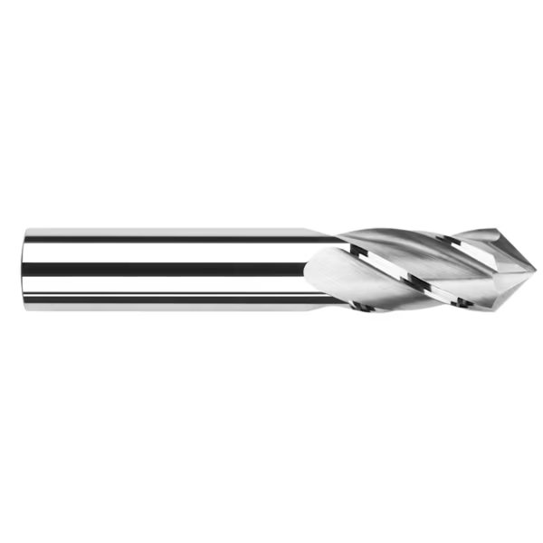 Drill/End Mill - Mill Style - 4 Flute, 0.5000