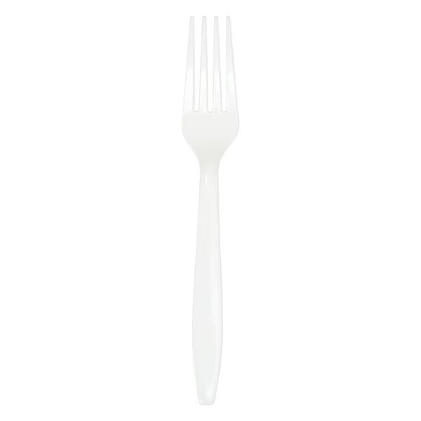 White Plastic Forks, 7