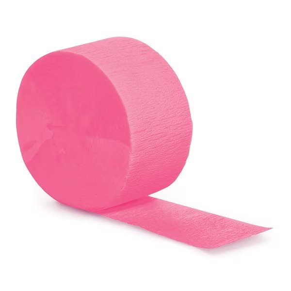 Candy Pink Streamer, 81', 12PK, Touch Of Color, Mfr#: 073042