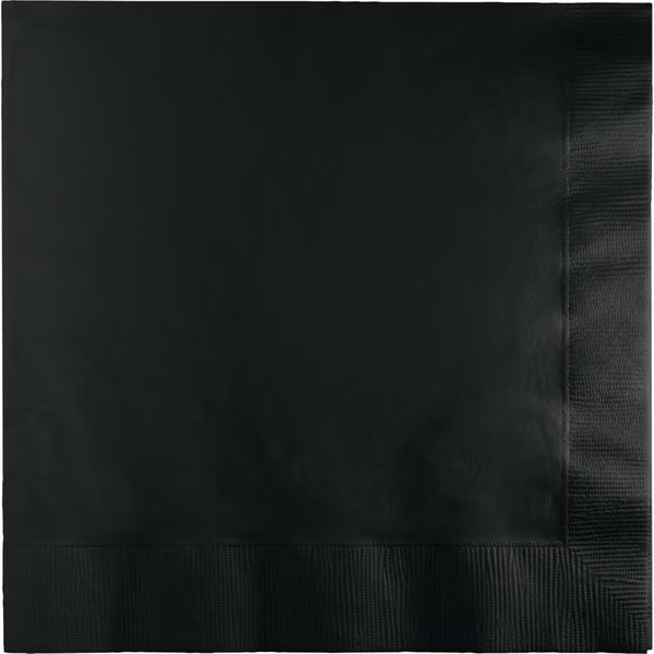 Black Napkins, 6.5