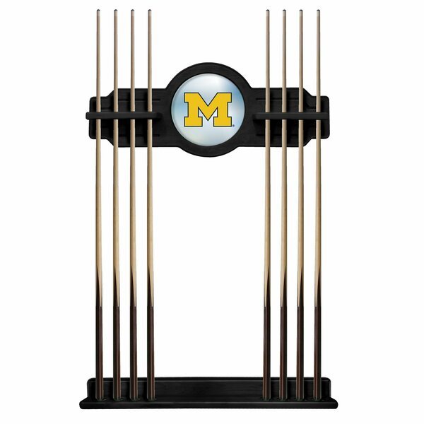 Michigan Cue Rack in Black Finish, Holland Bar Stool Co, Mfr#: CueBKMichUn
