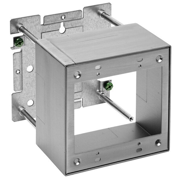 Metal Raceway, 2-Gang Box, Deep, HBLALU2000 Series, Hubbell Wiring Device-Kellems, Mfr#: HBLALU20442