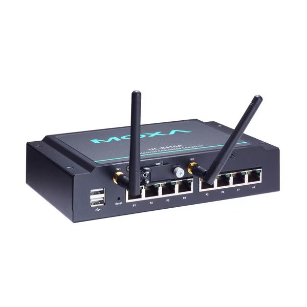 ArmBased WirelessEnabled Wall-Mountable IndstComp w/8, Uc-8410A-Nw-T-Lx, Moxa, Mfr#: UC-8410A-NW-T-LX