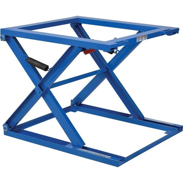 Steel Pallet & Skid Carousel Stand, Blue, 5000 Lb. Capacity, Global Industrial, Mfr#: 330015