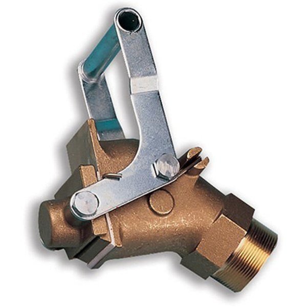 Self-Closing Brass Gate Valve - 2 NPT, Wesco, Mfr#: 272034