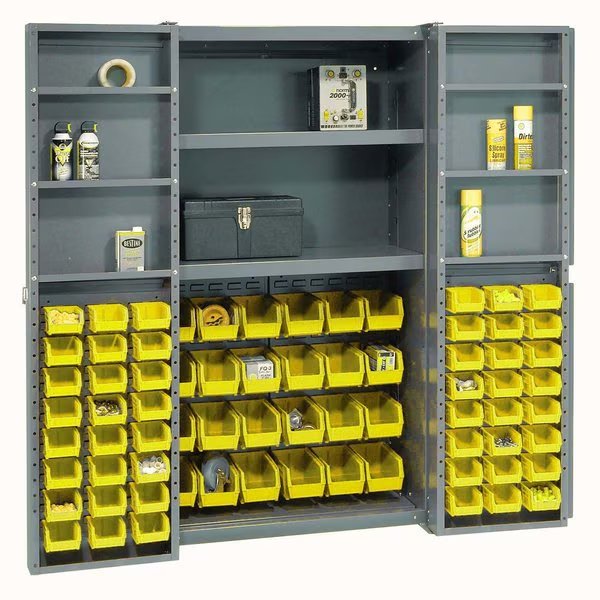 38 in W, 72 in H, 24 D, Global Industrial, Mfr#: 662137YL