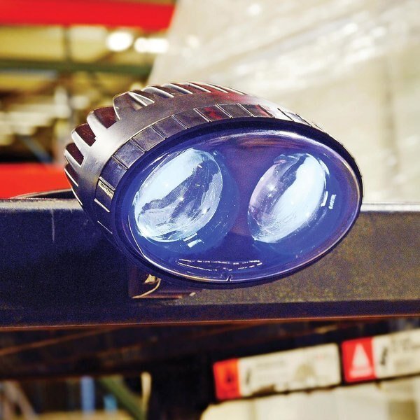 LED Forklift Safety Spotlight, Blue, Global Industrial, Mfr#: 988717