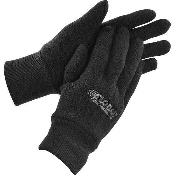 Cotton Jersey Gloves, Brown, Ladies', 1-Dozen, Global Industrial, Mfr#: 708356S