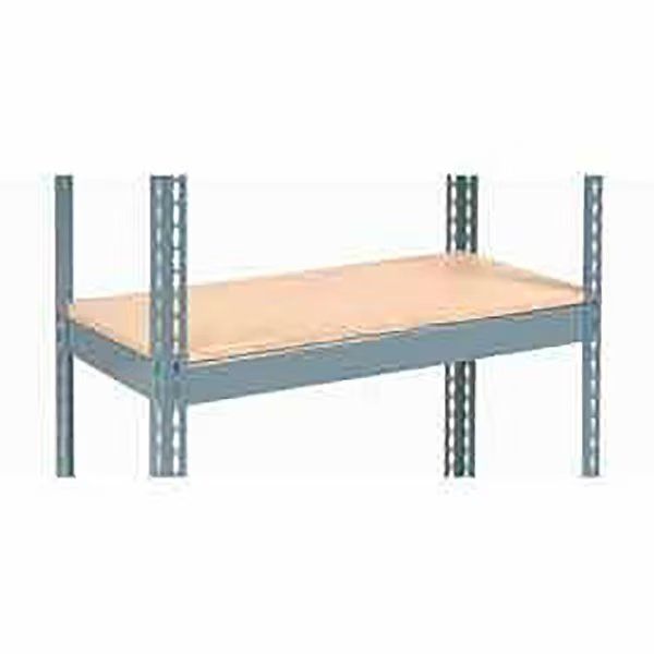 Additional Shelf Level Boltless Wood Deck 36W x 18D, Gray, Global Industrial, Mfr#: B2297749