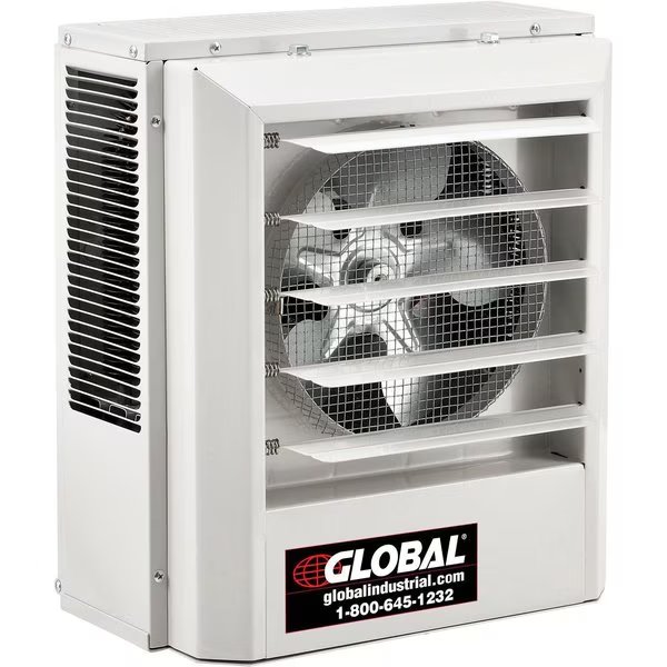 Vertical Or Horizontal Downflow Unit Heater, 5KW, 480V, 3 Phase, Global Industrial, Mfr#: 246725