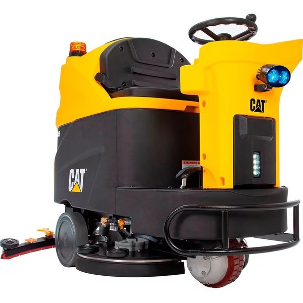 C40R Auto Ride-On Floor Scrubber, 40 Cleaning Path, Cat, Mfr#: T150/100 R-CAT