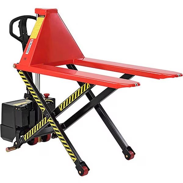 Battery High Lift Skid Truck, 3300 Lb. Capacity, 21 x 44 Forks, Global Industrial, Mfr#: 989066