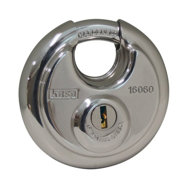 Disc Padlock - 60mm, Kasp, Mfr#: K16060D