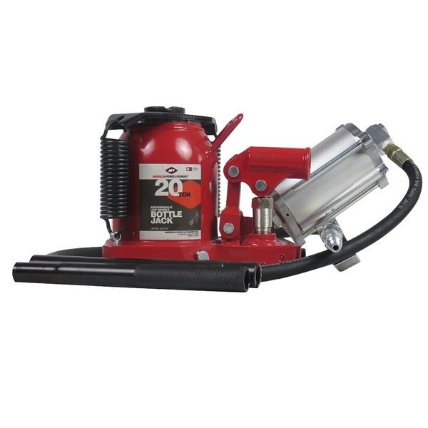 20 Ton Low Profile Super Duty Air / Hydraulic Bottle Jack, Sunex, Mfr#: 5621SD