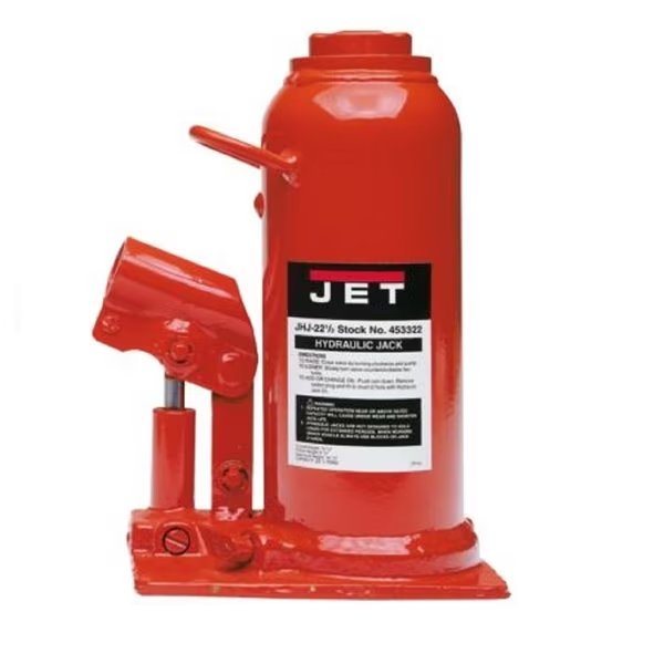 Jhj-22-1/2 Hydraulic Bottle Jack 22-1/2 Ton Ca, Jpw Industries, Mfr#: 453322