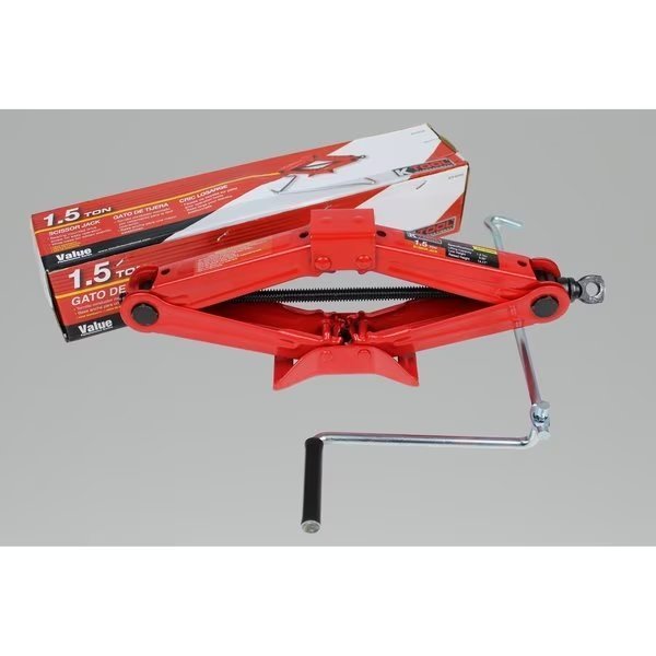 Scissor Jack, 1.5Ton, K-Tool International, Mfr#: KTI63100