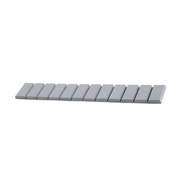 StickPro Steel Adhesive wheel weights 025 oz segments in 20 lb roll with standard adhesive, Plombco, Mfr#: PLO68321