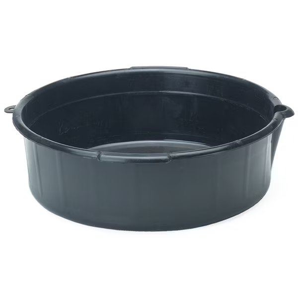 6 Quart High Plastic Drain Pan, Plews-Edelmann, Mfr#: 75-760