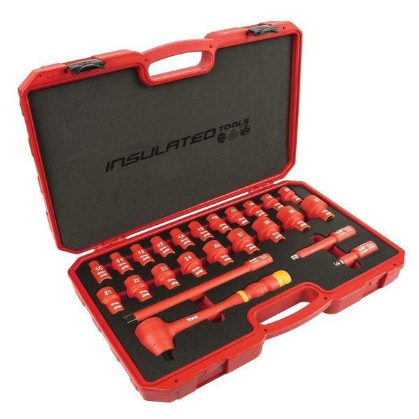 19-Pc 3/8 Dr Insulated Socket, Star Asia, Mfr#: 68100