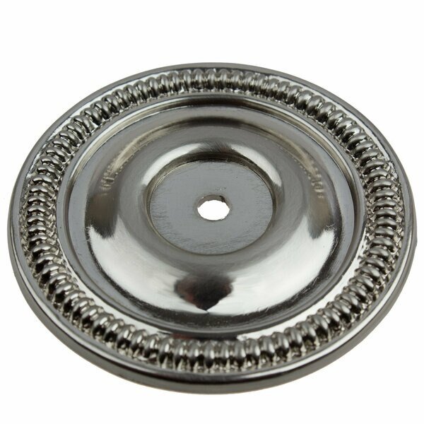 2-1/2 in. Satin Nickel Round Classic Cabinet Hardware Backplate, 25PK, Gliderite Hardware, Mfr#: 5060-SN-25