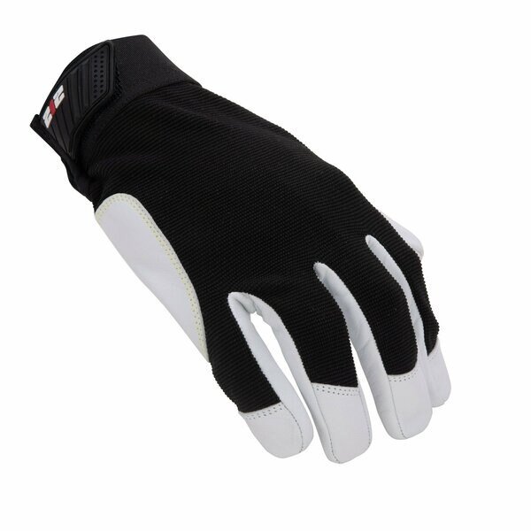 Goatskin Leather Cut Resistant Palm Fabricator Gloves in Black ANSI Level A5, Medium, 212 Performance, Mfr#: LPC5A-0509