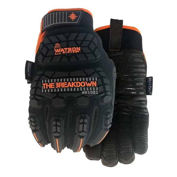 Lined Winter Convict The Breakdown - Large PR, Watson Gloves, Mfr#: 91051-L