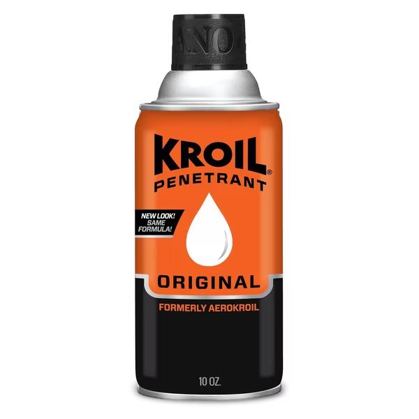10 Oz. Penetrant Original aka AeroKroil, Penetrating Oil Aerosol, Multipurpose, 12PK, Kroil, Mfr#: KS102C
