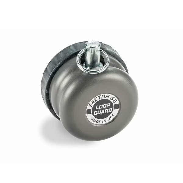 Fits 58 Steel Cable One Piece Design Gray Aluminum, Factor 55, Mfr#: 00455-06