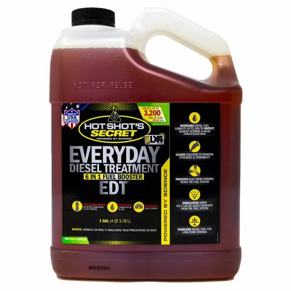 For Diesel, Boosts Cetane Up To 7 Points, Treats 3200 Gallons Of Diesel Fuel For Premium Dose, Hot Shots, Mfr#: HSSEDT01G