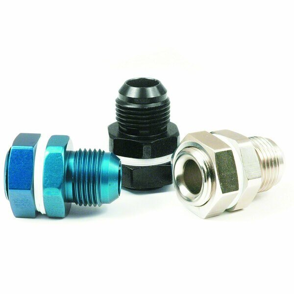 ADAPTER FITTING, -8AN BLU FUEL CELL BULKHEAD, Speedfx, Mfr#: 579008