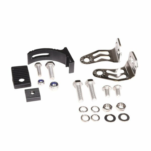 LIGHTING MOUNTING KIT Replacement Mounting Hardware Kit For  Chrome Reflector LED Light Bars, Trailfx, Mfr#: HRDWRKT4