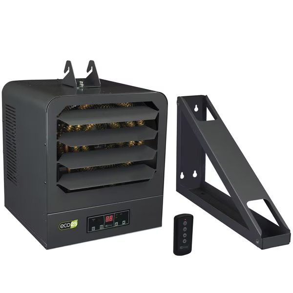 Kb Unit Heater 240V 12.5Kw 1-Ph Eco W/Bracket, King Electric, Mfr#: KB2412-1-B2-ECO