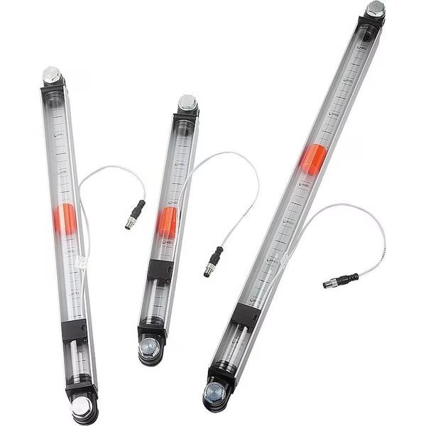 Oil Level Gauge W. Oil Level Monitor D1=M12 426, 6X30X30, Form:Long Aluminum, Comp:Plastic, Sw=17, Kipp, Mfr#: K1428.400