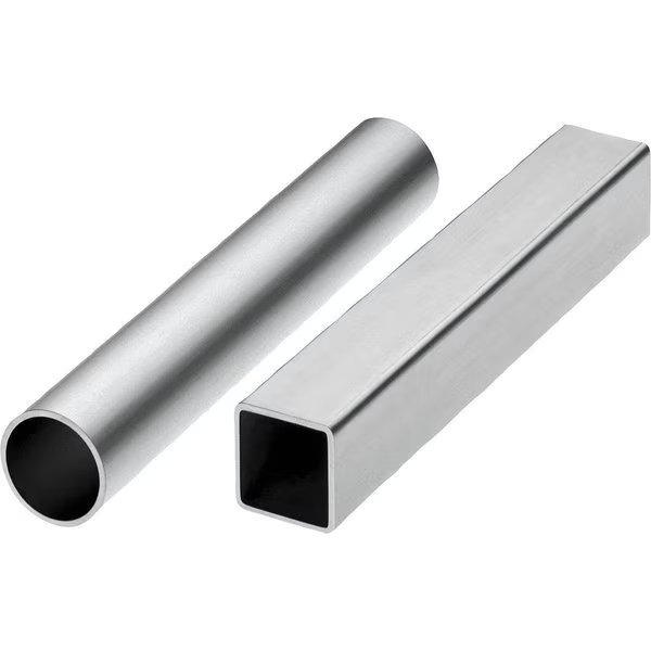 Square Tube D1=40 ±0, 3 L=2000 Aluminum, Anodized, Kipp, Mfr#: K0493.4240X2000