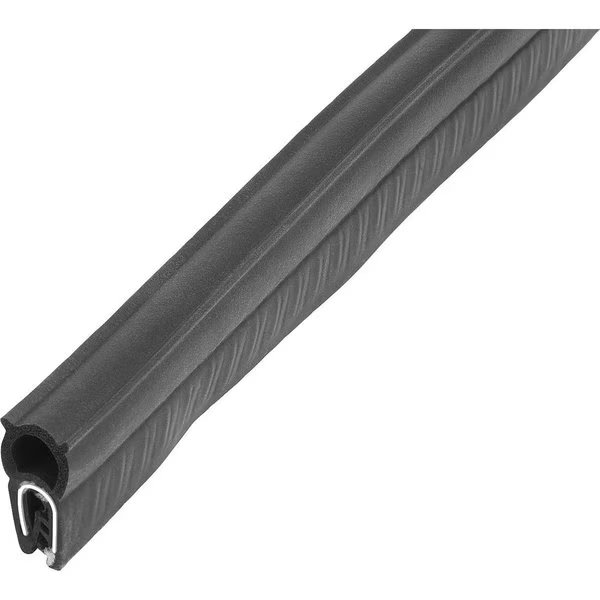 Edge Protection Sealing P W. Seal 5000X11X22, Form:B, Epdm Black, Comp:Epdm, Kipp, Mfr#: K1368.122X5000