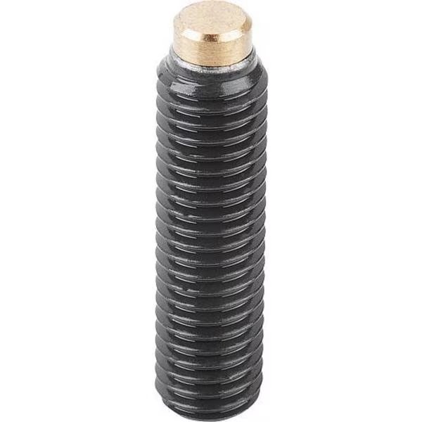 Thrust Screws with non-marring pin, Kipp, Mfr#: K0389.04X305