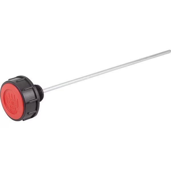 Vent Screw Without Air Filter D1=G1 1/4, Form:A Thermoplastic, W. Dipstick, D=63, Kipp, Mfr#: K0465.163114