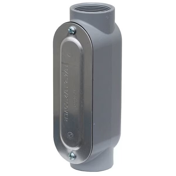 L.H. Dottie 2'' C Threaded Conduit Body w/ Cover & Gasket, L.H. Dottie, Mfr#: C200CG
