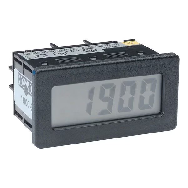 1900C Series Panel Meter Liquid Crystal Display (LCD) Backlight Compact Loop-Powered Digital Indicator, Noshok, Mfr#: 1900C-2