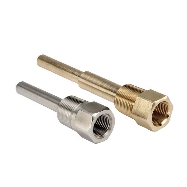 3/4 NPT Stepped Shank Thermowell, 9