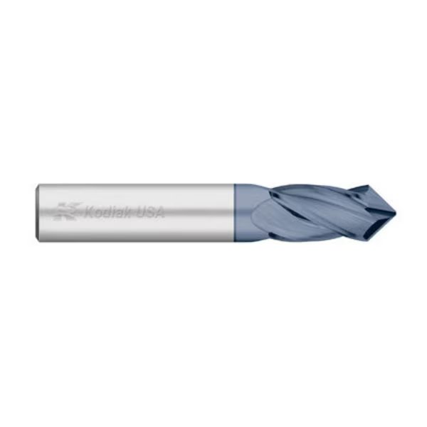 5/8 Carbide Drill Mill 4 Flute 90 Deg. Pt ALTIN Coated, Kodiak Cutting Tools, Mfr#: 5542012