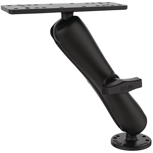 Ram 1.5" Ball Mount w/Long Double Socket Arms, Ram Mounts, Mfr#: RAM-111U-D