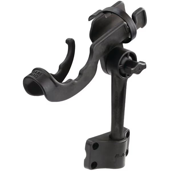 RAM-ROD 2000 Fishing Rod Holder with Bulkhead Mounting Base, Ram Mounts, Mfr#: RAM-114-B