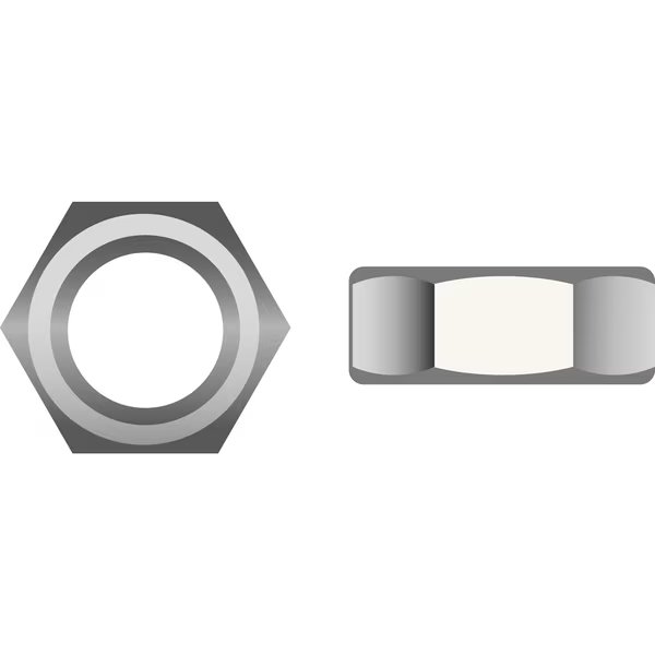 Hex Nut 3/8-16, Seachoice, Mfr#: 608