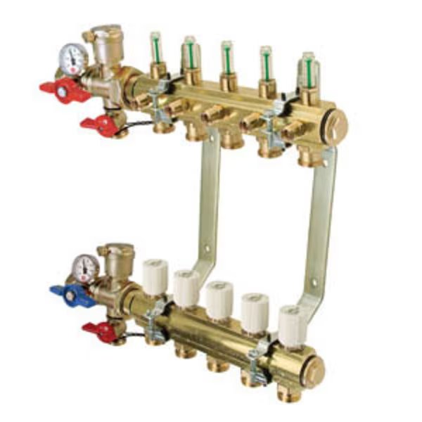 5 PORT 1" PREC MFLD W/ADAPTER, Legend Valve, Mfr#: 8200P-10-5
