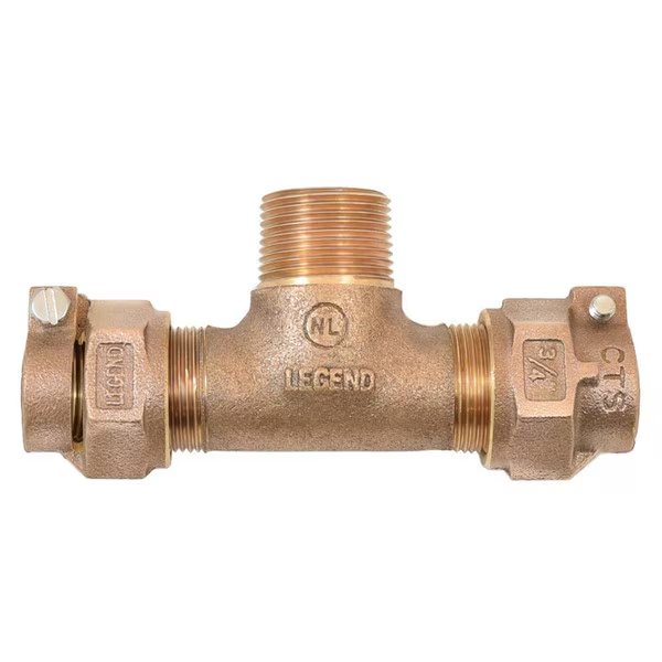1" T4440NL PAK X PAK X M TEE, Legend Valve, Mfr#: 313-385NL