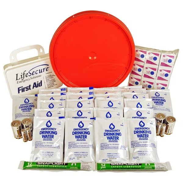 25-Person Emergency Kit Replacement Pack, Lifesecure, Mfr#: 100019