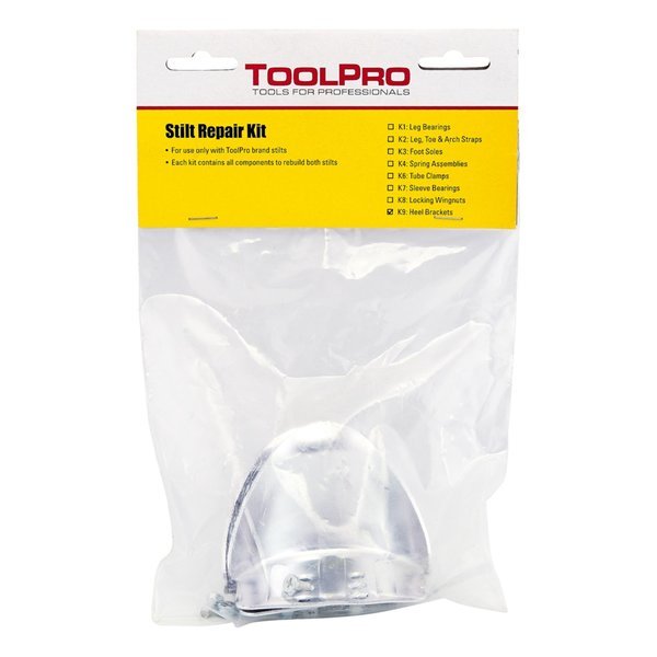 K9 Stilt Kit  Heel Brackets, Toolpro, Mfr#: TP02459