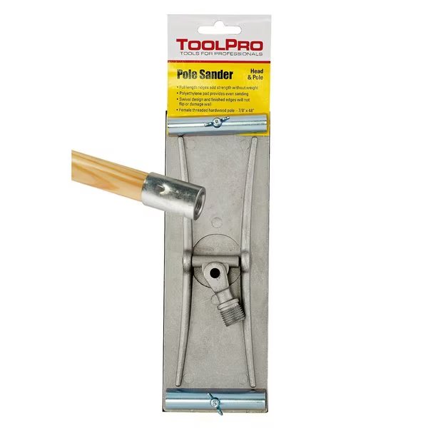 Drywall Pole Sander with Female Wood Handle, Toolpro, Mfr#: TP04025