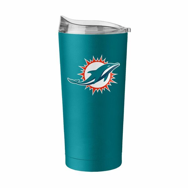 Miami Dolphins 20oz Flipside Powder Coat Tumbler, Logo Brands, Mfr#: 617-S20PT-34